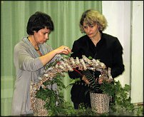 www.floristic.ru - Флористика. Мастер-класс в "Амадее" с Милой Кожуховской 21.01.2009