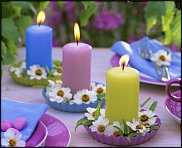 www.floristic.ru - Флористика. Композиции со свечами