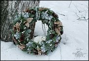 www.floristic.ru - Флористика. Рождественский венок