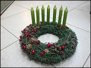 www.floristic.ru - Флористика. Рождественский венок